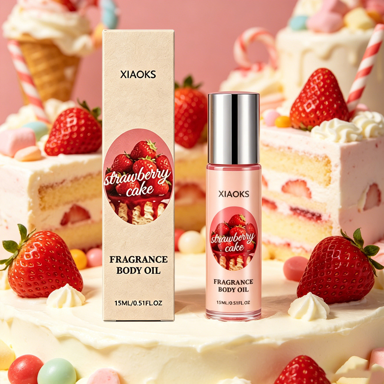 Perfume Xeryus - 1 Bottle of Strawberry Cake Sweet
