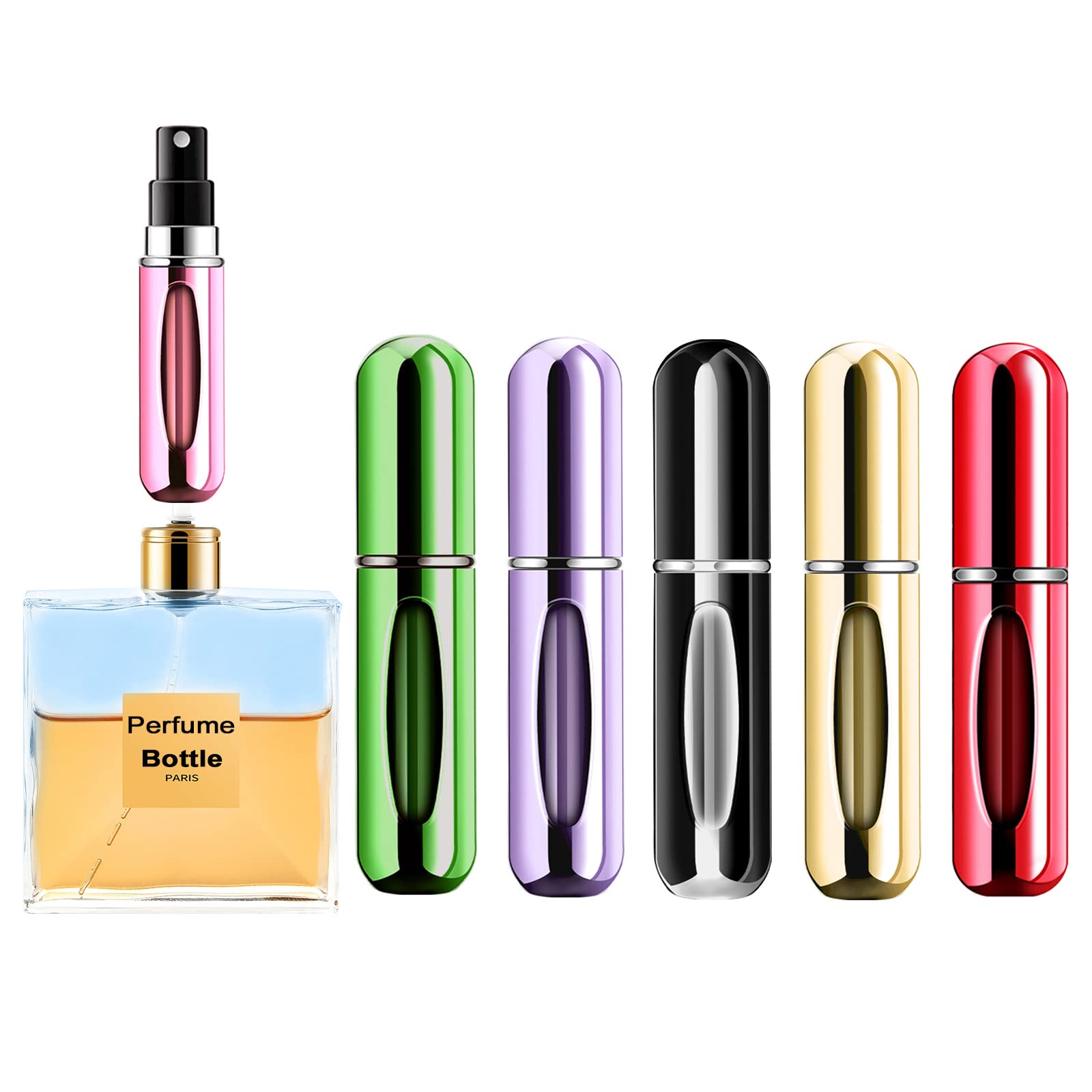Perfume Fragrance Booster - Refillable Mini Perfume Bottle Portable Cosmetic