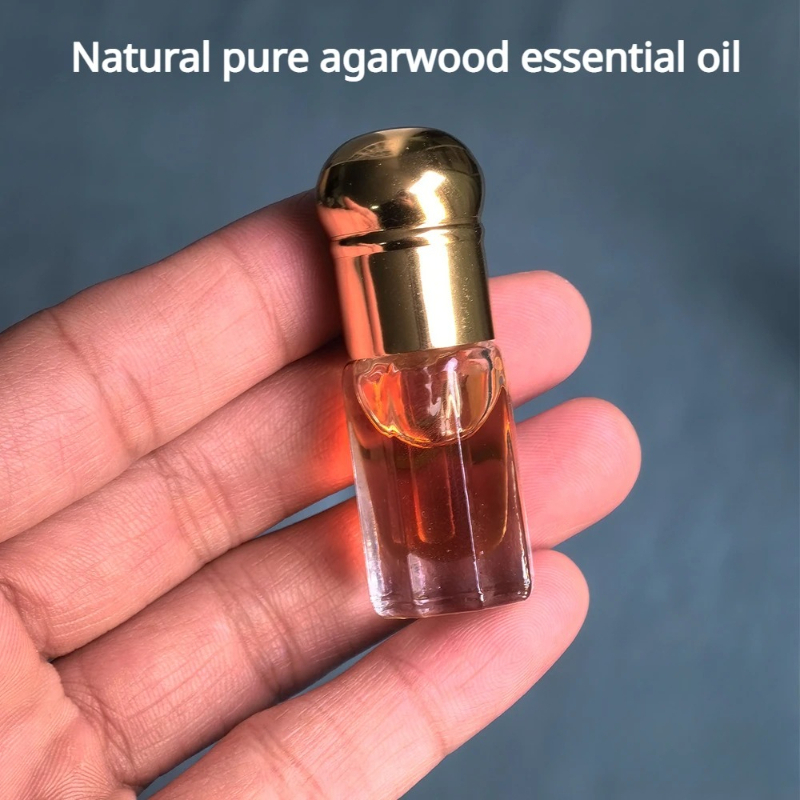 Sandalwood Perfume Oil - Natural Pure Agarwood Essential Oil A