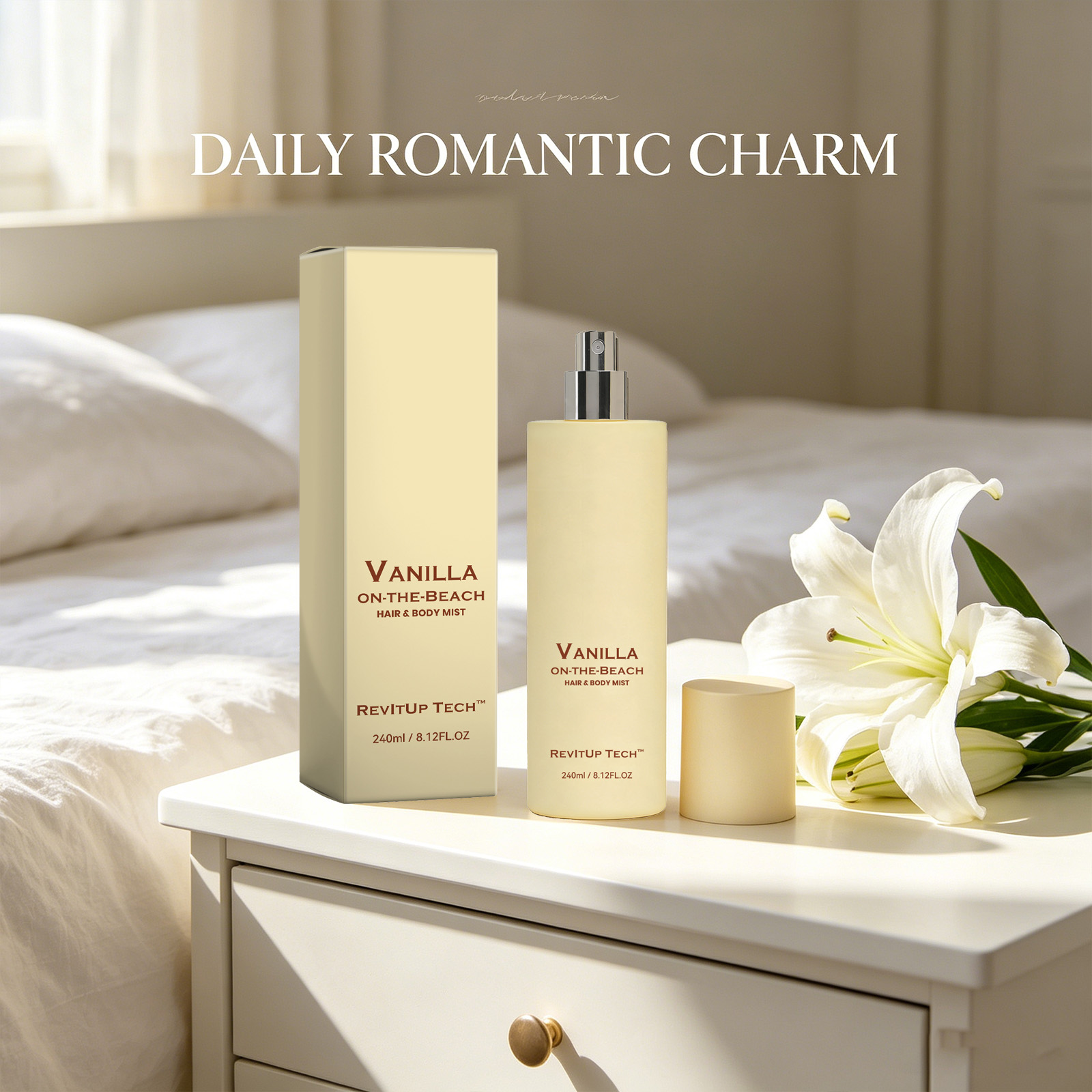 Vanilla Hair & Body Mist Moist - Perfume Fragrance Moisturizer review and price