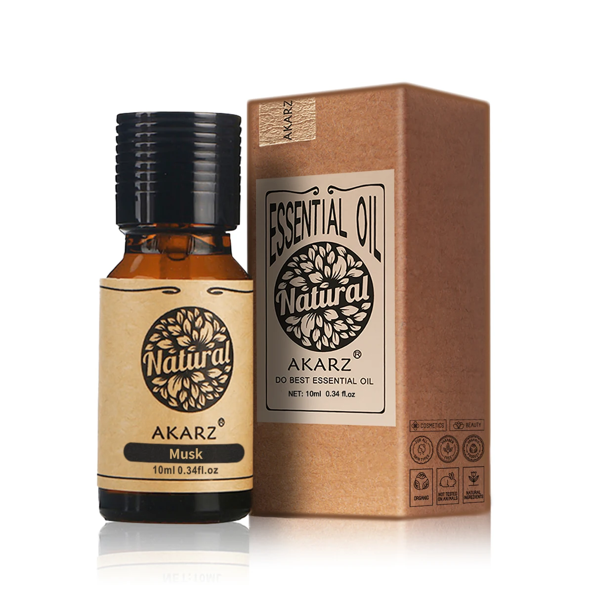 AKARZ Musk Essential Oil Natur - Sandalwood Perfume Oil review and price