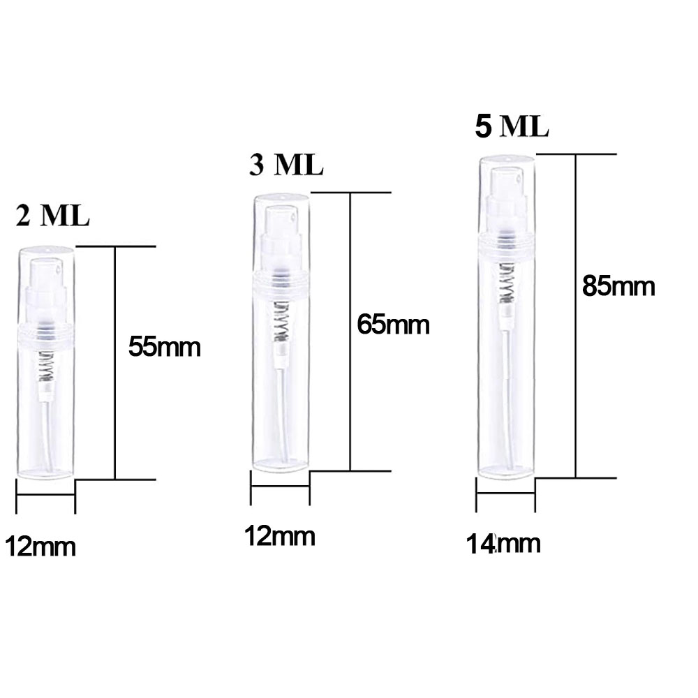 200Pcs 2/3/5/8/10ml Mini Refil - Perfume Fragrance Booster review and price