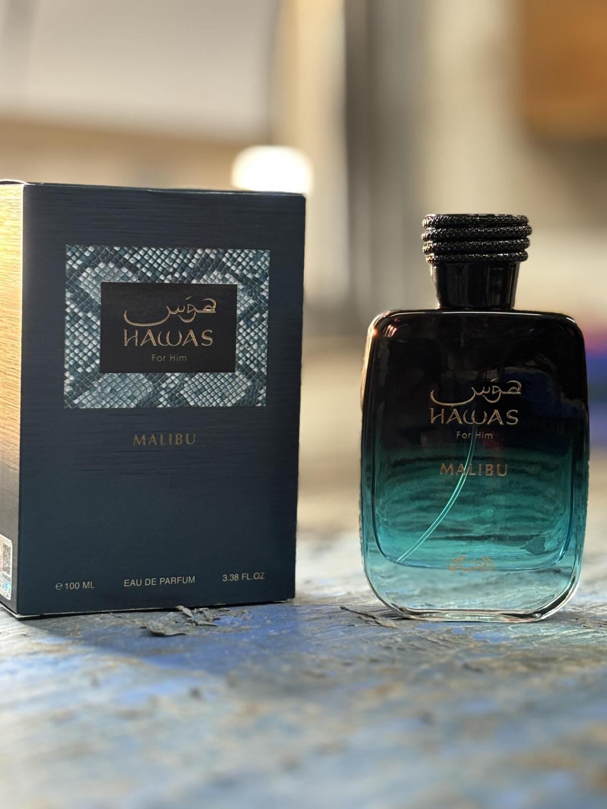 Rasasi Hawas Malibu For Him ED - Fragrance Perfume Note review and price