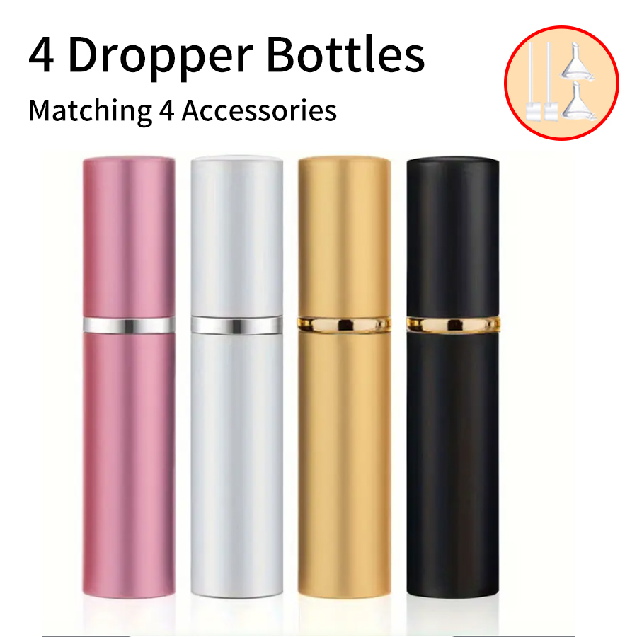 4pcs+4 Accessories 5ml Refilla - Perfume Fragrance Booster review and price
