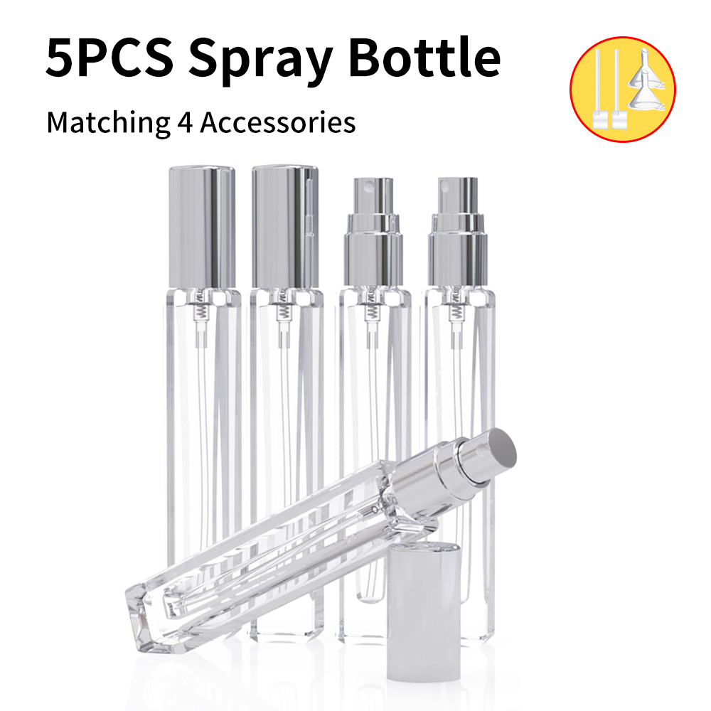 5-Piece Cologne Atomizer Empty - Perfume Fragrance Booster review and price