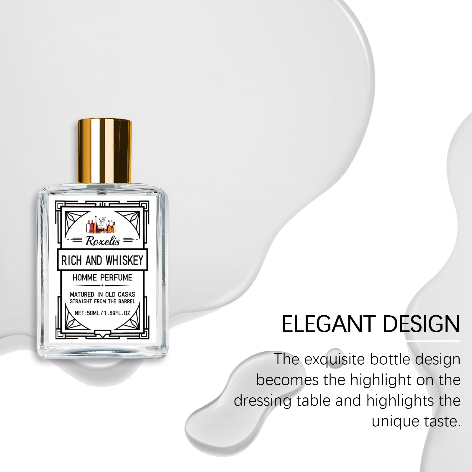Roxelis 50ml Charm Whisky Men' - Perfume Xeryus review and price