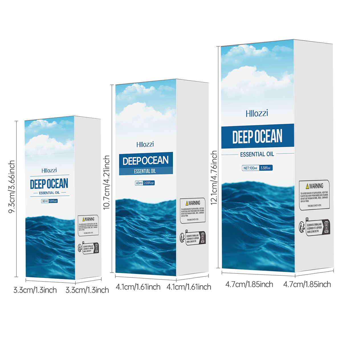 100ml/60ml/30ml Deep Sea Essen - Sandalwood Perfume Oil review and price